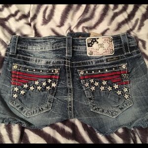 Miss Me American flag Shorts